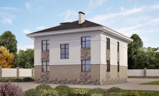150-014-П Проект двухэтажного дома, уютный домик из керамзитобетонных блоков Горно-Алтайск | Проекты домов от House Expert