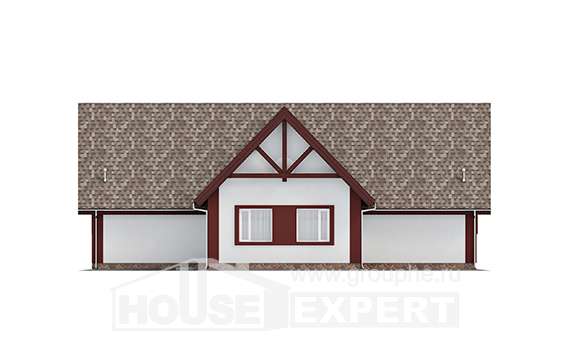 145-002-Л Проект гаража из бризолита Горно-Алтайск, House Expert