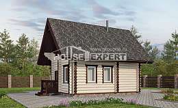 035-001-Л Проект бани из дерева Горно-Алтайск, House Expert