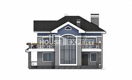 200-006-Л Проект двухэтажного дома, простой дом из кирпича, House Expert