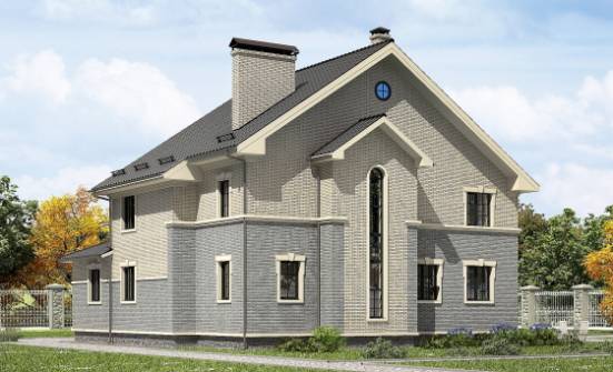 300-004-П Проект двухэтажного дома, уютный загородный дом из пеноблока Горно-Алтайск | Проекты домов от House Expert