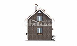 045-001-Л Проект двухэтажного дома с мансардой, современный загородный дом из бризолита Горно-Алтайск, House Expert