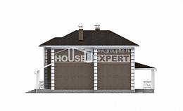 185-002-П Проект двухэтажного дома, современный дом из блока Горно-Алтайск, House Expert
