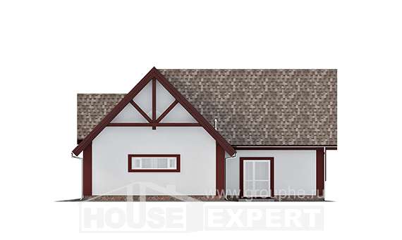 145-002-Л Проект гаража из блока, House Expert