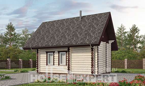 035-001-Л Проект бани из дерева Горно-Алтайск, House Expert